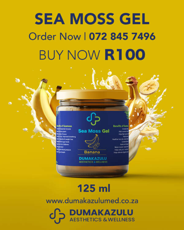 🍌 Banana Sea Moss Gel 125ml