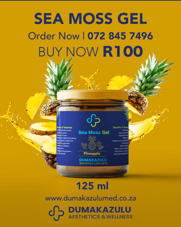 🍍 Pineapple Sea Moss Gel 125ml